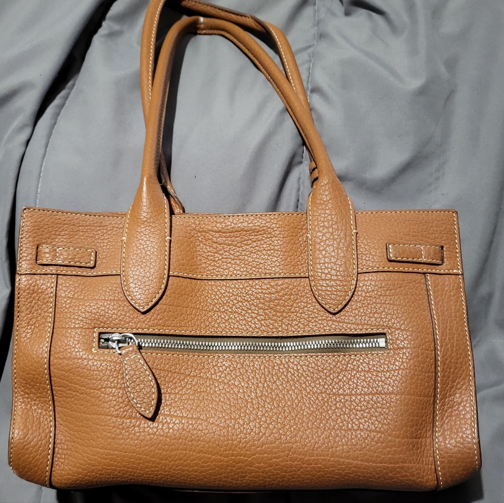 Vintage leather Dooney & Bourke Tote - Picture 4 of 8